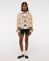 cropped trench coat