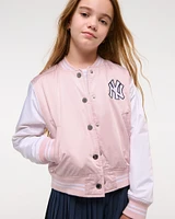 new york yankees varsity bomber jacket