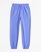 essential sunday logo fleece sweatpants