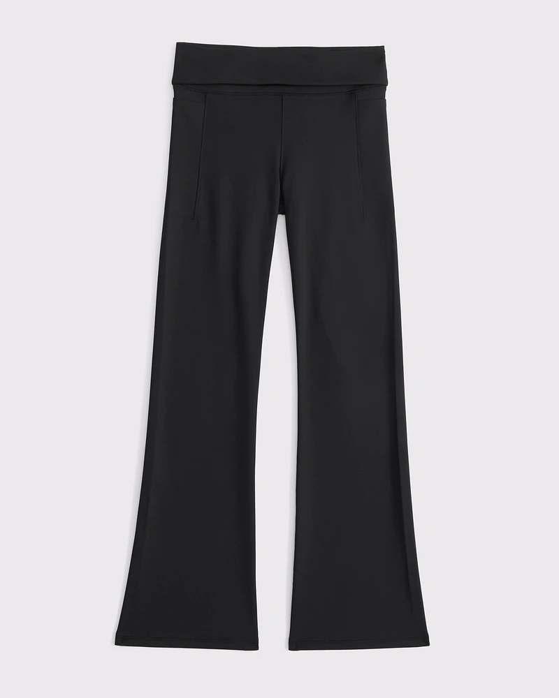ypb foldover mini-flare leggings