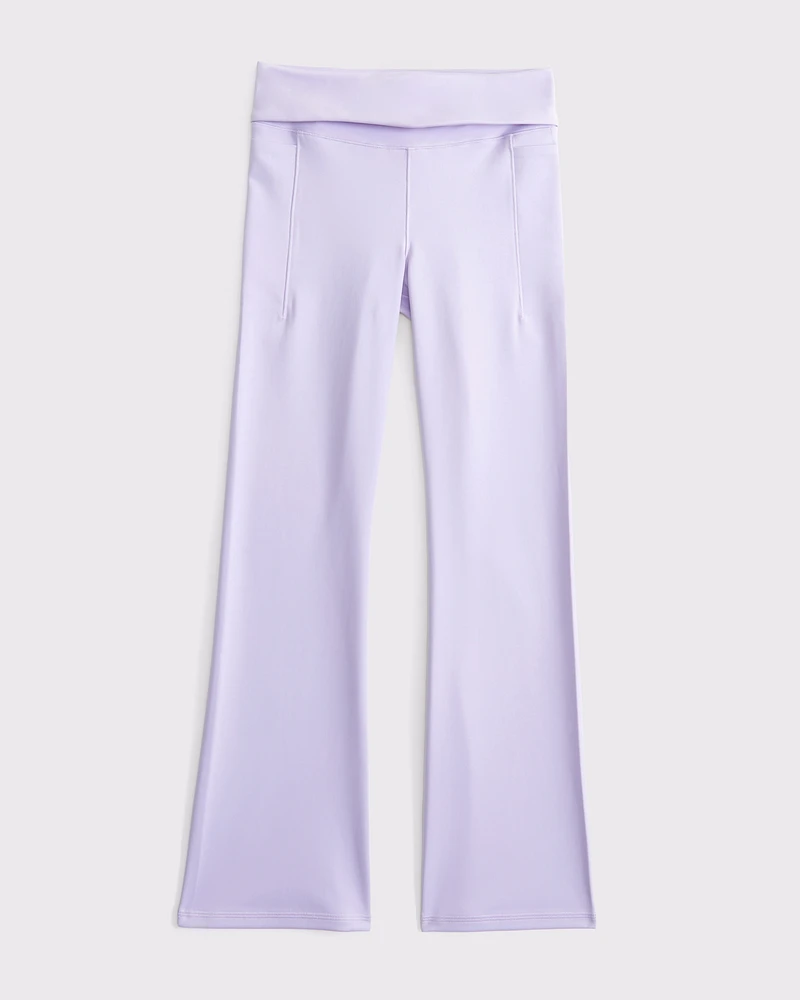 ypb foldover mini flare leggings