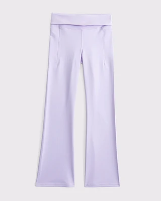 ypb foldover mini flare leggings