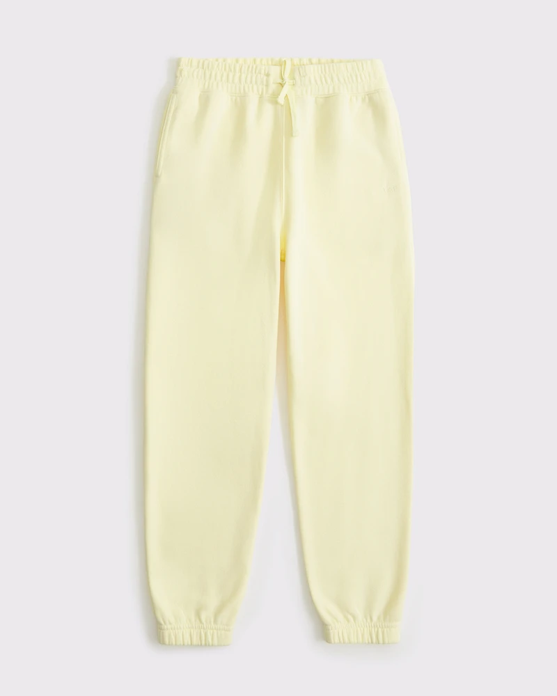 essential sunday logo fleece sweatpants