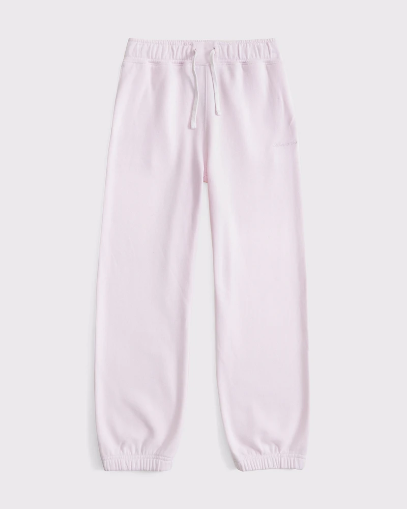 essential logo fleece sweatpants
