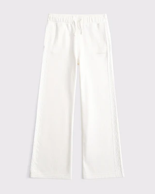 essential wide leg sweatpants