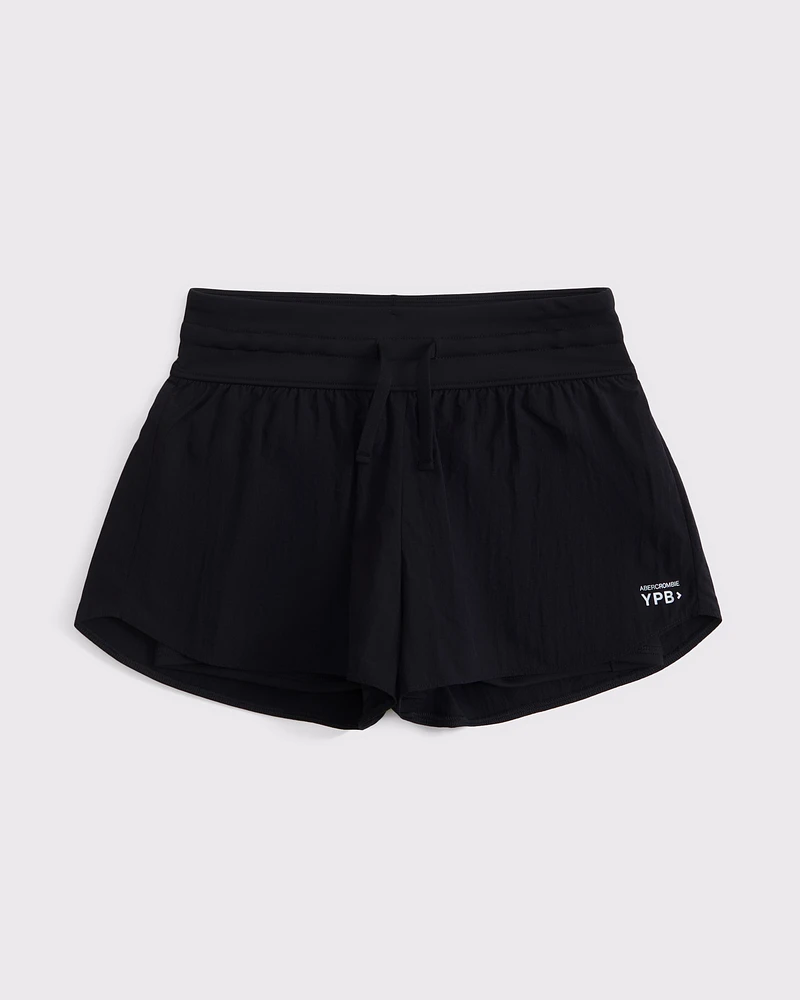 ypb textured twofer shorts