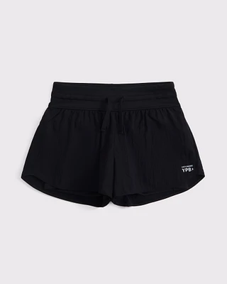 ypb textured twofer shorts