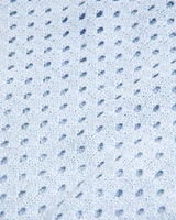 cropped shine crew sweater