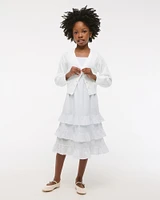 pointelle cardigan