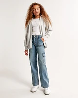 essential sunday legging-friendly full-zip hoodie