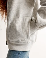 essential sunday legging-friendly full-zip hoodie