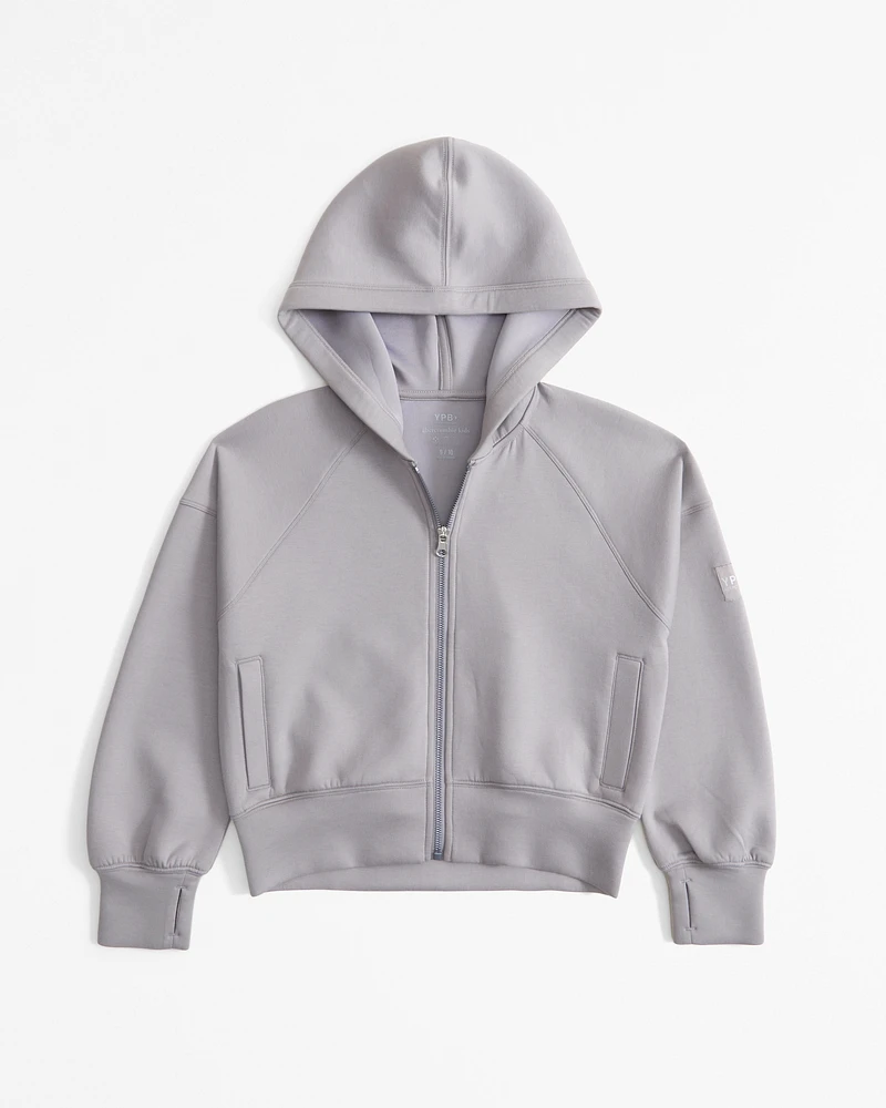 ypb neoknit active full-zip hoodie