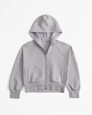 ypb neoknit active full-zip hoodie