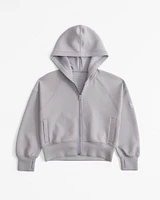ypb neoknit active full-zip hoodie