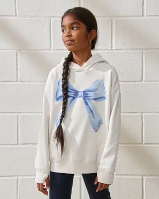 legging-friendly rolling stones graphic popover hoodie