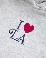cutoff graphic popover hoodie