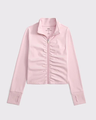 ypb ruched full-zip