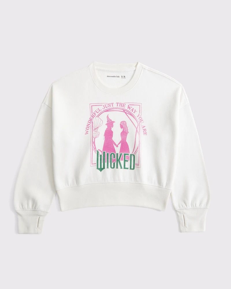 wicked graphic crew sweatshirt