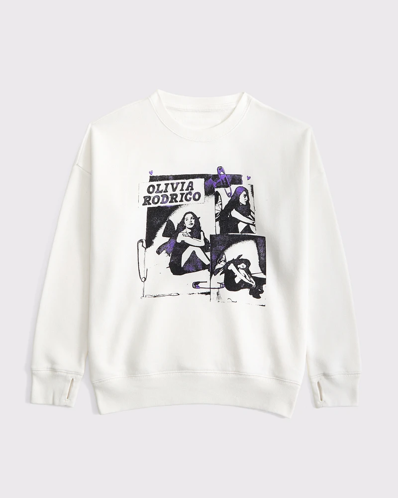 mickey mouse graphic crew sweatshirt