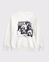 mickey mouse graphic crew sweatshirt