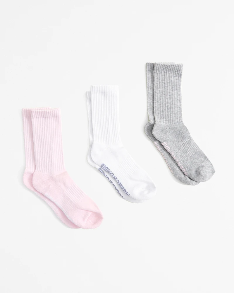 3-pack crew socks