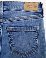 high rise flare jeans