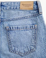 lightweight high rise relaxed ankle jeans