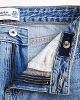 lightweight high rise relaxed ankle jeans