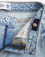 high rise barrel jeans
