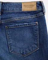 slim low rise capri jeans