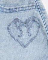 high rise barrel jeans