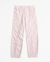 knit twill utility joggers