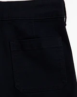 high rise wide leg uniform pants
