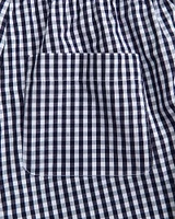 baggy poplin pull-on pants