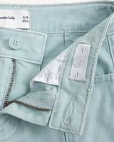 high rise wide leg cargo pants