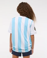 la galaxy short-sleeve fashion top