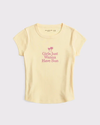 graphic baby tee