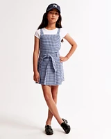 pleated layerable skort