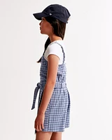 pleated layerable skort