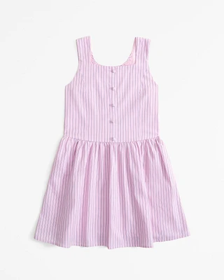 button-through mini dress