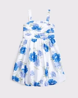 emerson bubble hem mini dress
