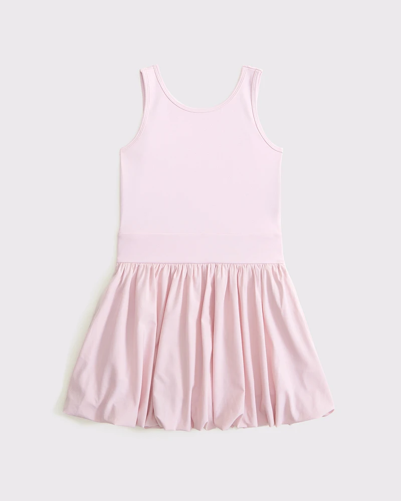 ypb bubble hem mini dress