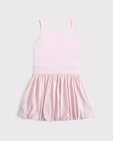 ypb bubble hem mini dress