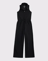 ypb neoknit half-zip jumpsuit