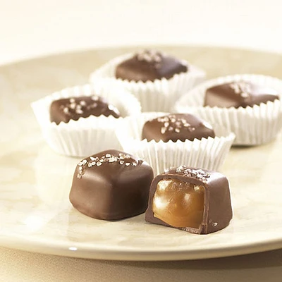 Ashers(R) Chocolate Co. Sea Salt Milk Caramels 1lb.