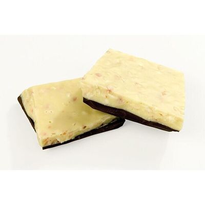 Ashers(R) Chocolate Co. White/Dark Chocolate Peppermint Bark 1lb.