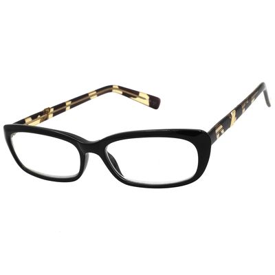 Womens Custom Eyes Rosalia Cat Eye Reader Glasses