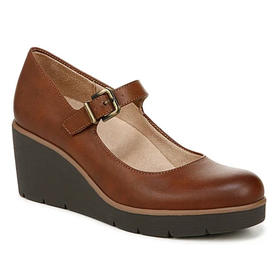 Womens SOUL Naturalizer Adore Mary Jane Wedge Loafers