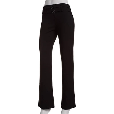 Juniors A. Byer Double Buckle Pants