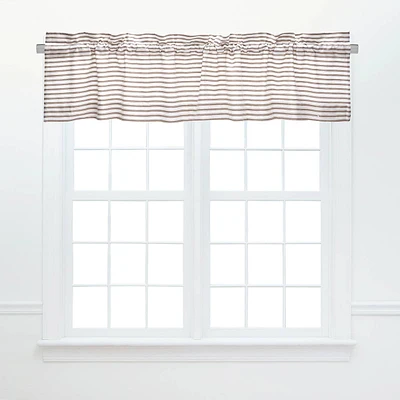 Ticking Stripe Valance